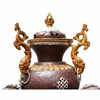 Gold Colour Copper Incense Burner, [sivler And Copper Plated], [makal, Maka, Incense Burner]