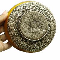 Silver Cup With Emitted [amber] Bowl, [11.5 Grams Of Silver Is Used]