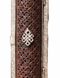 Copper Endless Knot Incense Burner, [copper And Silver Plated]