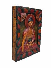 [traditional Tibetan], Shakyamuni Buddha In Frame Design, [painted]