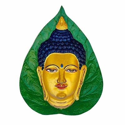[traditional Tibetan], Ritual Buddha Face, [painted]