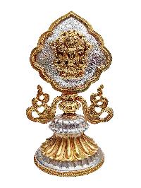 Buddhist Handmade [eight] Set Tibetan Offering Set, [partly Gold Plated, Silver Plated]