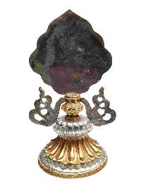 Buddhist Handmade [eight] Set Tibetan Offering Set, [partly Gold Plated, Silver Plated]