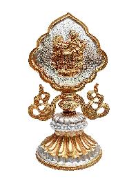 Buddhist Handmade [eight] Set Tibetan Offering Set, [partly Gold Plated, Silver Plated]