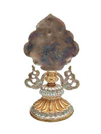 Buddhist Handmade [eight] Set Tibetan Offering Set, [partly Gold Plated, Silver Plated]
