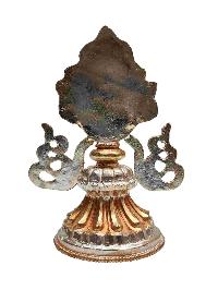 Buddhist Handmade [eight] Set Tibetan Offering Set Of Ashtamangala, [partly Gold Plated, Silver Plated]