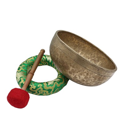 [old], Buddhist [real Antique] Hand Beaten [jambati] Singing Bowl