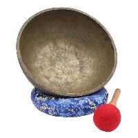 [old], Buddhist [real Antique] Hand Beaten [jambati] Singing Bowl