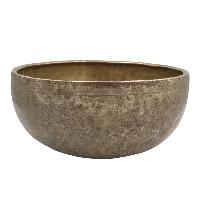 [old], Buddhist [real Antique] Hand Beaten [jambati] Singing Bowl, [select Accessories]