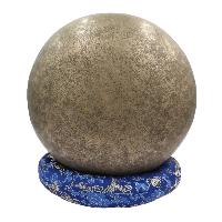 [old], Buddhist [real Antique] Hand Beaten [jambati] Singing Bowl, [select Accessories]
