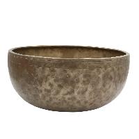 [old], Buddhist [real Antique] Hand Beaten [jambati] Singing Bowl, [select Accessories]