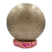 [old], Buddhist [real Antique] Hand Beaten [jambati] Singing Bowl, [select Accessories]