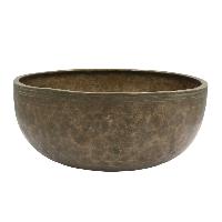 [old], Buddhist [real Antique] Hand Beaten [jambati] Singing Bowl, [select Accessories]