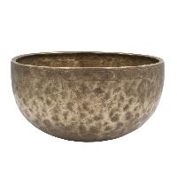 [old], Buddhist [real Antique] Hand Beaten [jambati] Singing Bowl, [select Accessories]