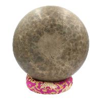 [old], Buddhist [real Antique] Hand Beaten [jambati] Singing Bowl, [select Accessories]