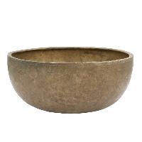 [old], Buddhist [real Antique] Hand Beaten [jambati] Singing Bowl, [select Accessories]