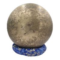 [old], Buddhist [real Antique] Hand Beaten [jambati] Singing Bowl, [select Accessories]