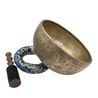 [old], Buddhist [real Antique] Hand Beaten [jambati] Singing Bowl