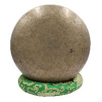 [old], Buddhist [real Antique] Hand Beaten [jambati] Singing Bowl, [select Accessories]