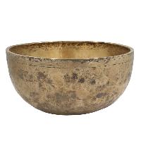 [old], Buddhist [real Antique] Hand Beaten [jambati] Singing Bowl, [select Accessories]