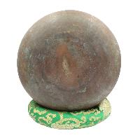 [old], Buddhist [real Antique] Hand Beaten [jambati] Singing Bowl, [select Accessories]