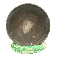 [old], Buddhist [real Antique] Hand Beaten [jambati] Singing Bowl, [select Accessories]