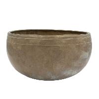 [old], Buddhist [real Antique] Hand Beaten [jambati] Singing Bowl, [select Accessories]