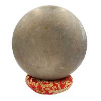 [old], Buddhist [real Antique] Hand Beaten [jambati] Singing Bowl, [select Accessories]