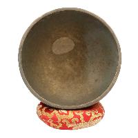 [old], Buddhist [real Antique] Hand Beaten [jambati] Singing Bowl, [select Accessories]