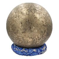 [old], Buddhist [real Antique] Hand Beaten [jambati] Singing Bowl, [select Accessories]