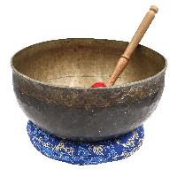 [super Quality], [old], Buddhist Hand Beaten Ultabati Singing Bowl, [real Antique]