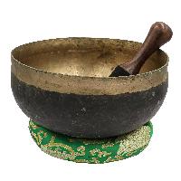 [super Quality], [old], Buddhist Hand Beaten Ultabati Singing Bowl, [real Antique], [select Accessories]