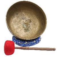 [super Quality], [old], Buddhist Hand Beaten Ultabati Singing Bowl, [real Antique]