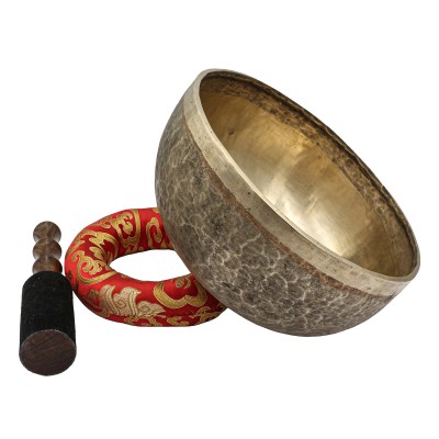 [old], Buddhist [real Antique] Hand Beaten [jambati] Singing Bowl