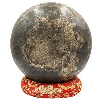 [old], Buddhist [real Antique] Hand Beaten [jambati] Singing Bowl, [select Accessories]