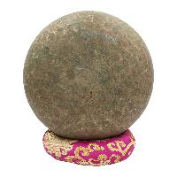 [old], Buddhist [real Antique] Hand Beaten [jambati] Singing Bowl, [select Accessories]