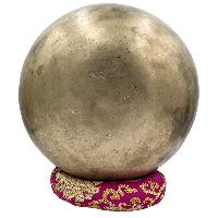 [old], Buddhist [real Antique] Hand Beaten [jambati] Singing Bowl, [select Accessories]