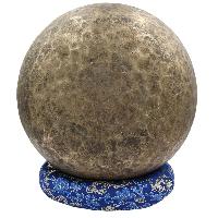[old], Buddhist [real Antique] Hand Beaten [jambati] Singing Bowl, [select Accessories]