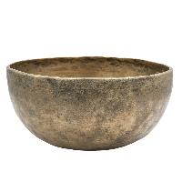 [old], Buddhist [real Antique] Hand Beaten [jambati] Singing Bowl, [select Accessories]