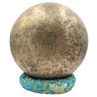 [old], Buddhist [real Antique] Hand Beaten [jambati] Singing Bowl, [select Accessories]