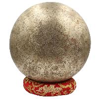 [old], Buddhist [real Antique] Hand Beaten [jambati] Singing Bowl, [select Accessories]
