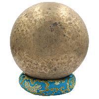 [old], Buddhist [real Antique] Hand Beaten [jambati] Singing Bowl, [select Accessories]