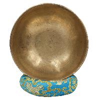 [old], Buddhist [real Antique] Hand Beaten [jambati] Singing Bowl, [select Accessories]