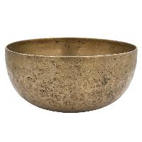 [old], Buddhist [real Antique] Hand Beaten [jambati] Singing Bowl, [select Accessories]