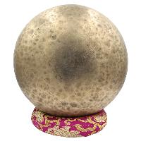 [old], Buddhist [real Antique] Hand Beaten [jambati] Singing Bowl, [select Accessories]