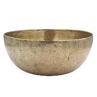 [old], Buddhist [real Antique] Hand Beaten [jambati] Singing Bowl, [select Accessories]