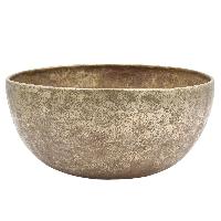 [old], Buddhist [real Antique] Hand Beaten [jambati] Singing Bowl, [select Accessories]