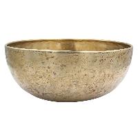 [old], Buddhist [real Antique] Hand Beaten [jambati] Singing Bowl, [select Accessories]