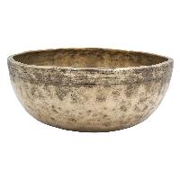[old], Buddhist [real Antique] Hand Beaten [jambati] Singing Bowl, [select Accessories]
