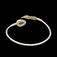 Sterling Silver Bracelet With [stone Setting], [free Size]